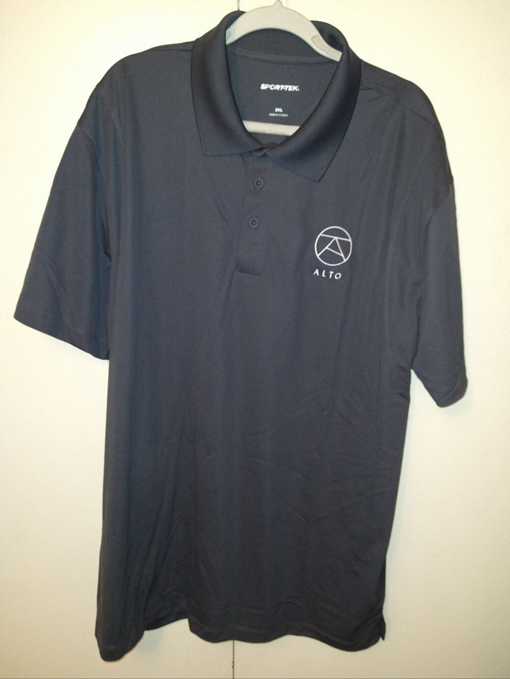 Sport-Tek Alto Employee Uniform Short Sleeve Polo Shirt Men's sz 2XL.